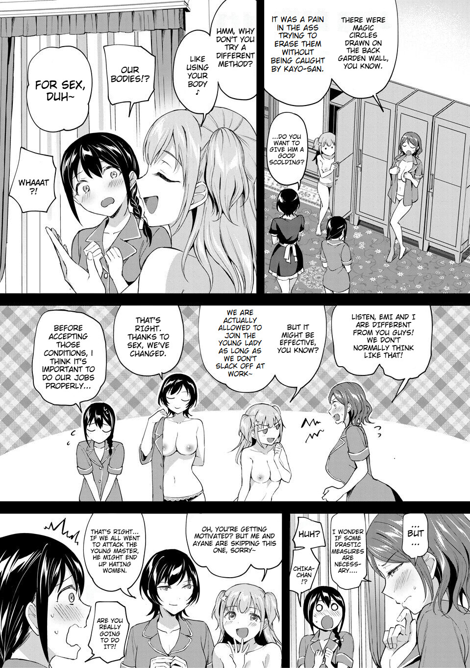 Hentai Manga Comic-Wake up, Slut Girls-Read-151